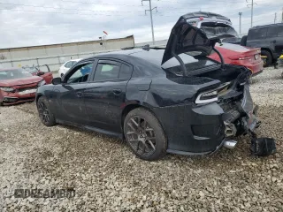 2018 Dodge Charger R/T z VIN 2C3CDXCT8JH153582, wystawiony jako Copart lot #43041535 z przebiegiem 81 418 mil mil oraz Szkoda całkowita • Salvage title. Historia ofert i sprzedaży dostępna na DreamBid. Obrazek 2.