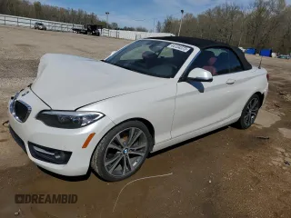 2017 BMW 2 Series 230i with VIN WBA2K9C30HV647460, listed as a Copart auction lot 44134373 with 71,111 mi miles. Bid and sale history available at carsss.com. Image 1.