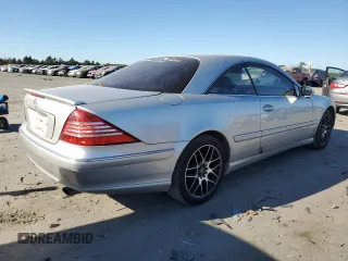 2005 Mercedes-Benz CL 5.0L with VIN WDBPJ75J35A045178, listed as a Copart auction lot 72860334 with 177,072 mi miles and Clean Title. Bid and sale history available at carsss.com. Image 3.