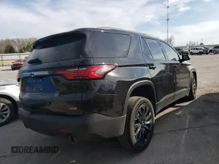 2022 Chevrolet Traverse RS with VIN 1GNEVJKWXNJ128981, listed as a Copart auction lot 48280223 with 31,108 mi miles. Bid and sale history available at carsss.com. Image 3.