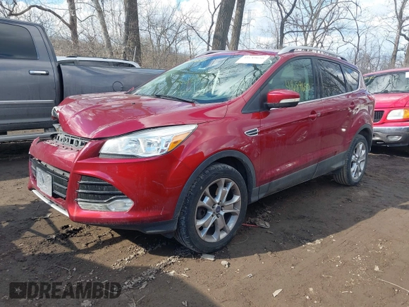 2015 Ford Escape Titanium with VIN 1FMCU9J91FUA97855, listed as a IAAI auction lot 41689650 with 125,487 mi miles. Bid and sale history available at carsss.com. Image 17.