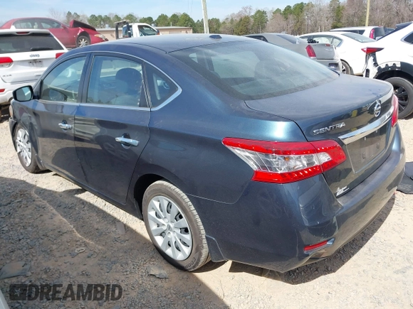 2015 Nissan Sentra SV with VIN 3N1AB7AP4FY267260, listed as a IAAI auction lot 41820874 with 84,259 mi miles and . Bid and sale history available at DreamBid. Image 3.
