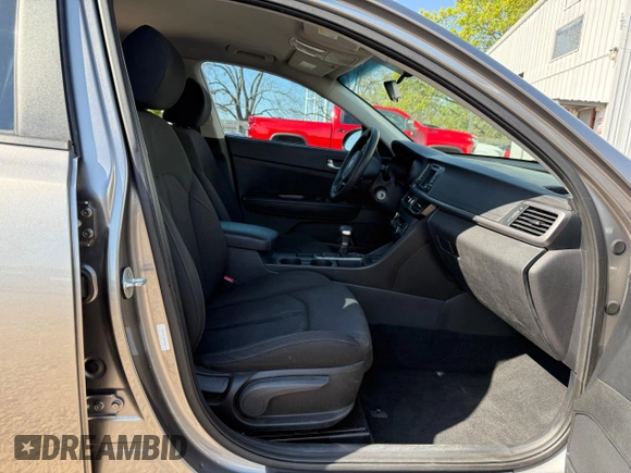 2016 Kia Optima LX with VIN 5XXGT4L38GG025577, listed as a Copart auction lot 52939195 with 97,261 mi miles and Clean Title. Bid and sale history available at carsss.com. Image 5.