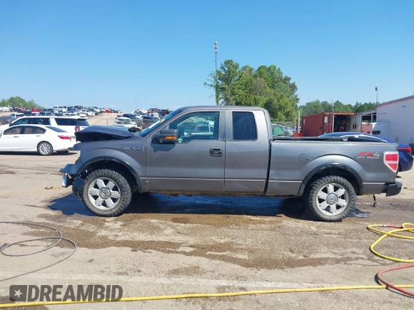 2009 Ford F-150 XL with VIN 1FTPX14V59KC92445, listed as a IAAI auction lot 40280550 with 213,709 mi miles. Bid and sale history available at carsss.com. Image 15.