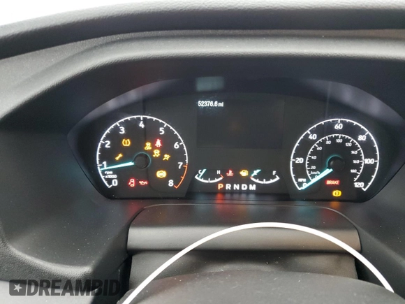 2023 Ford Transit Cargo with VIN 1FTYE1Y88PKB74921, listed as a Copart auction lot 44746485 with 52,376 mi miles and Salvage Title. Bid and sale history available at carsss.com. Image 9.