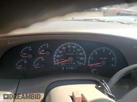 1998 Ford F-150 with VIN 1FTRF18L7WNA73159, listed as a Copart auction lot 48682685 with 71,261 mi miles and Salvage title. Bid and sale history available at DreamBid. Image 9.
