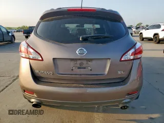 2014 Nissan Murano SL with VIN JN8AZ1MU4EW421192, listed as a Copart auction lot 51230985 with 184,278 mi miles and Salvage Title. Bid and sale history available at carsss.com. Image 6.