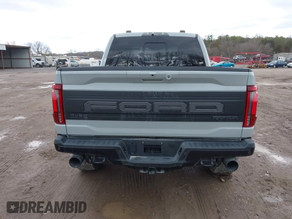 2024 Ford F-150 Raptor with VIN 1FTFW1RG1RFB44939, listed as a IAAI auction lot 41579404 with 3,597 mi miles and . Bid and sale history available at DreamBid. Image 16.