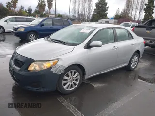 2009 Toyota Corolla with VIN 1NXBU40E49Z022097, listed as a IAAI auction lot 41788987 with 133,762 mi miles. Bid and sale history available at carsss.com. Image 2.