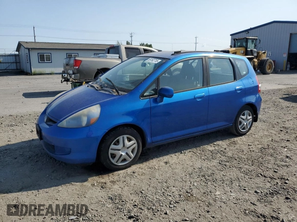 2007 Honda Fit with VIN JHMGD37407S044719, listed as a Copart auction lot 59192715 with 275,955 mi miles and Clean title. Bid and sale history available at DreamBid. Image 1.