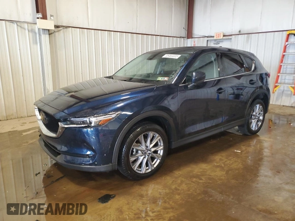 2020 Mazda CX-5 Grand Touring with VIN JM3KFBDM1L0860873, listed as a Copart auction lot 55463335 with 85,810 mi miles and Salvage Title. Bid and sale history available at DreamBid. Image 1.