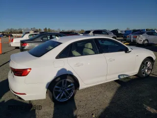 2017 Audi A4 Season of Audi ultra Premium with VIN WAUKMAF49HN047603, listed as a Copart auction lot 50224185 with 48,112 mi miles and Salvage Title. Bid and sale history available at carsss.com. Image 3.