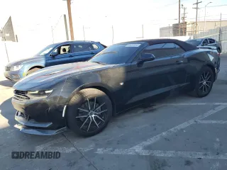 2019 Chevrolet Camaro 1LT with VIN 1G1FB3DS9K0152050, listed as a Copart auction lot 81951554 with 65,042 mi miles and Salvage title. Bid and sale history available at DreamBid. Image 1.