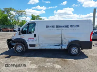2021 Ram ProMaster Cargo z VIN 3C6LRVVG4ME529686, wystawiony jako IAAI lot #42216599 z przebiegiem 74 985 mil mil oraz . Historia ofert i sprzedaży dostępna na DreamBid. Obrazek 14.
