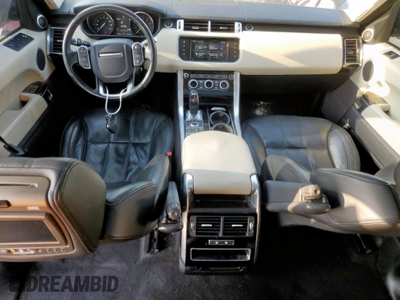 2016 Land Rover Range Rover Sport V6 HSE with VIN SALWR2PF9GA106515, listed as a Copart auction lot 53303535 with 137,465 mi miles and Clean Title. Bid and sale history available at carsss.com. Image 8.