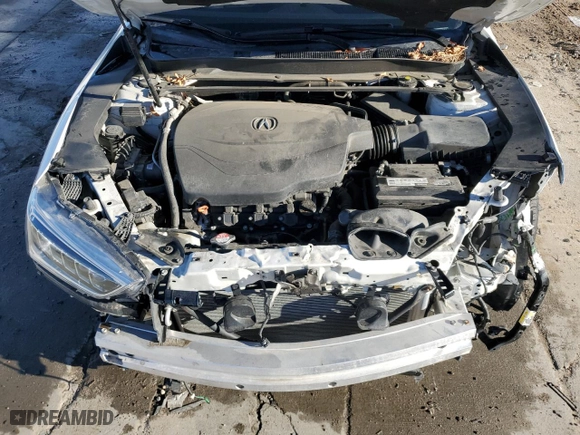 2020 Acura TLX with VIN 19UUB3F37LA001516, listed as a Copart auction lot 80085224 with 45,530 mi miles and Salvage Title. Bid and sale history available at carsss.com. Image 11.