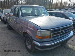 1995 Ford F-150 with VIN 1FTEX15N9SKA60572, listed as a IAAI auction lot 41606038 with 1 mi miles. Bid and sale history available at carsss.com. Image 1.