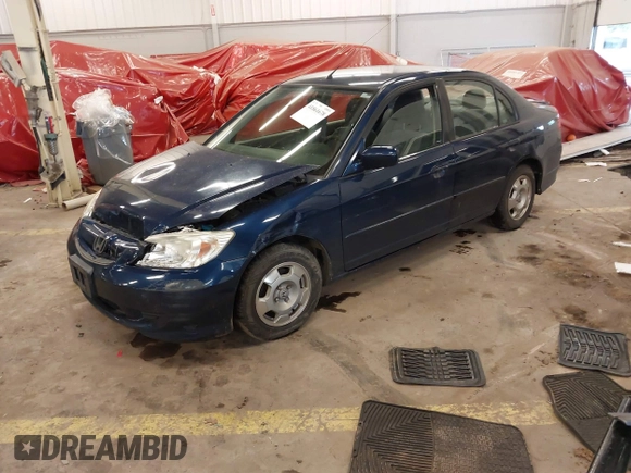 2005 Honda Civic with VIN JHMES96635S003839, listed as a IAAI auction lot 41861678 with 131,987 mi miles and . Bid and sale history available at DreamBid. Image 17.