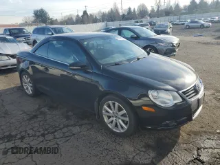 2009 Volkswagen Eos Komfort with VIN WVWBA71F19V021652, listed as a Copart auction lot 88701675 with 171,298 mi miles and Salvage Title. Bid and sale history available at DreamBid. Image 4.