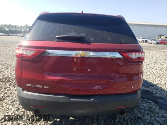 2018 Chevrolet Traverse LT Cloth with VIN 1GNEVGKW1JJ183414, listed as a Copart auction lot 68980444 with 46,408 mi miles and Salvage Title. Bid and sale history available at carsss.com. Image 6.