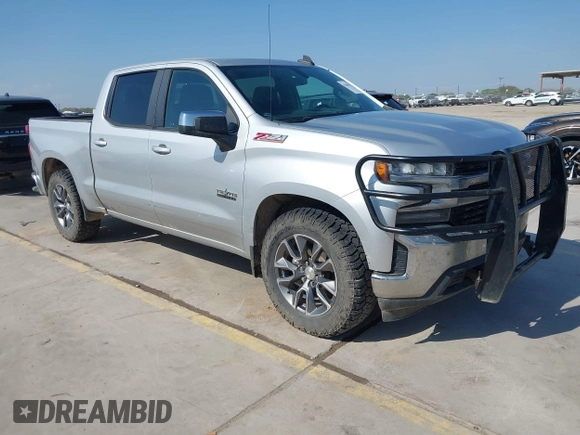 2020 Chevrolet Silverado 1500 LT with VIN 1GCUYDED4LZ240844, listed as a IAAI auction lot 41864044 with 128,665 mi miles and . Bid and sale history available at DreamBid. Image 1.