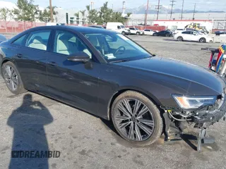 2024 Audi A6 Premium Plus with VIN WAUE3BF23RN004722, listed as a IAAI auction lot 41612193 with 14,519 mi miles and . Bid and sale history available at DreamBid. Image 1.