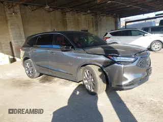 2022 Acura MDX w/A-Spec Package with VIN 5J8YE1H04NL051846, listed as a IAAI auction lot 41542458 with Not provided miles and . Bid and sale history available at DreamBid. Image 1.