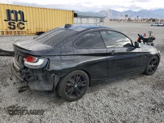 2014 BMW 2 Series M235i with VIN WBA1J7C55EVW84665, listed as a Copart auction lot 44257115 with 111,461 mi miles and Salvage title. Bid and sale history available at DreamBid. Image 3.