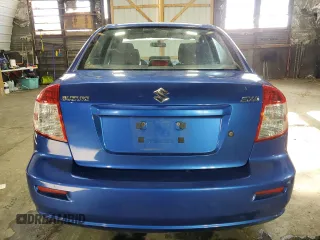2013 Suzuki SX4 LE with VIN JS2YC5A36D6102850, listed as a Copart auction lot 82205134 with 70,776 mi miles and Salvage Title. Bid and sale history available at carsss.com. Image 6.