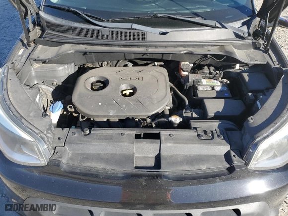 2014 Kia Soul + with VIN KNDJP3A50E7715743, listed as a Copart auction lot 47255695 with 107,064 mi miles and Salvage Title. Bid and sale history available at carsss.com. Image 12.