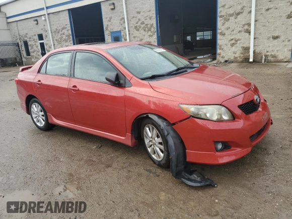 2010 Toyota Corolla with VIN 2T1BU4EE9AC260462, listed as a Copart auction lot 50319475 with 145,521 mi miles and Salvage Title. Bid and sale history available at carsss.com. Image 4.