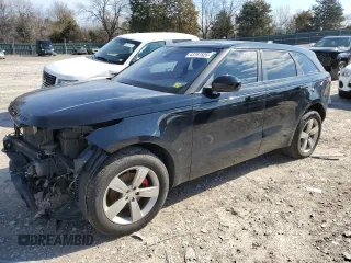 2018 Land Rover Range Rover Velar S with VIN SALYB2RX3JA756788, listed as a Copart auction lot 43767525 with 116,138 mi miles and Salvage Title. Bid and sale history available at carsss.com. Image 1.