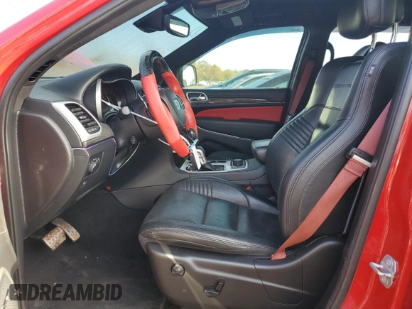 2020 Jeep Grand Cherokee Trackhawk with VIN 1C4RJFN95LC334610, listed as a Copart auction lot 49160944 with 23,348 mi miles and Salvage title. Bid and sale history available at DreamBid. Image 7.