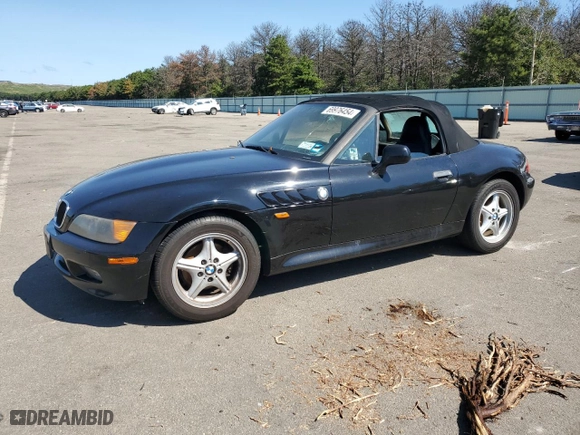 1996 BMW 3-Series Z3 with VIN 4USCH7323TLB71322, listed as a Copart auction lot 69976454 with NaN miles and Salvage Title. Bid and sale history available at carsss.com. Image 1.