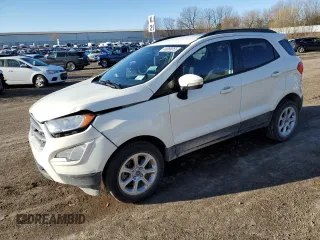 2020 Ford EcoSport SE z VIN MAJ6S3GL9LC352962, wystawiony jako Copart lot #49086855 z przebiegiem 24 272 mil mil oraz Tytuł czysty. Historia ofert i sprzedaży dostępna na DreamBid. Obrazek 1.
