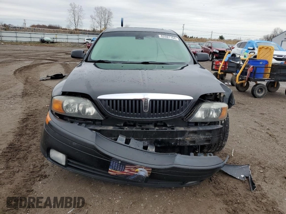2002 Lincoln LS w/Base Pkg with VIN 1LNHM87A92Y698418, listed as a Copart auction lot 82087104 with 191,469 mi miles and Salvage Title. Bid and sale history available at carsss.com. Image 5.