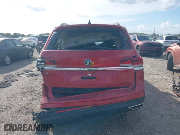 2021 Volkswagen Atlas SE z VIN 1V2WR2CA3MC526612, wystawiony jako IAAI lot #41625077 z przebiegiem 70 856 mil mil oraz . Historia ofert i sprzedaży dostępna na DreamBid. Obrazek 16.