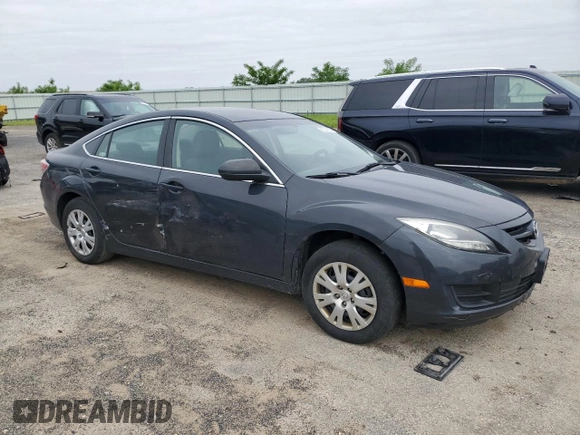 2012 Mazda 6 i Sport with VIN 1YVHZ8BH8C5M04045, listed as a Copart auction lot 60574725 with 178,156 mi miles and Non repairable. Bid and sale history available at DreamBid. Image 4.
