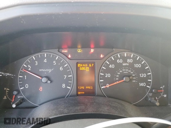 2016 Nissan NV S with VIN 1N6BF0KM2GN809503, listed as a Copart auction lot 45777705 with 68,639 mi miles and Salvage Title. Bid and sale history available at carsss.com. Image 9.