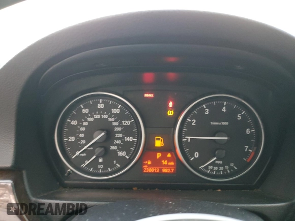 2009 BMW 3 Series 328i with VIN WBAPH775X9NM45098, listed as a Copart auction lot 48350245 with 238,013 mi miles and Salvage Title. Bid and sale history available at carsss.com. Image 9.
