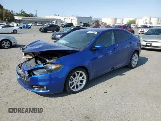 2013 Dodge Dart Rallye z VIN 1C3CDFBA5DD107770, wystawiony jako Copart lot #59977955 z przebiegiem 120 687 mil mil oraz Szkoda całkowita • Salvage title. Historia ofert i sprzedaży dostępna na DreamBid. Obrazek 1.