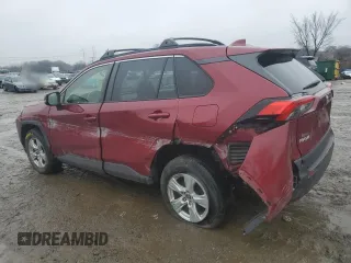 2019 Toyota RAV4 XLE with VIN JTMP1RFV5KD502131, listed as a Copart auction lot 44946185 with 90,674 mi miles and Salvage Title. Bid and sale history available at carsss.com. Image 2.