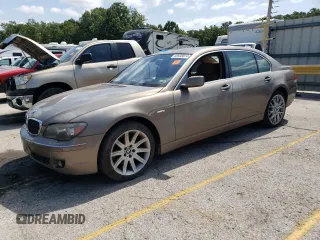 2006 BMW 7 Series 750Li with VIN WBAHN83566DT29200, listed as a Copart auction lot 69938814 with 197,367 mi miles and Clean Title. Bid and sale history available at carsss.com. Image 1.