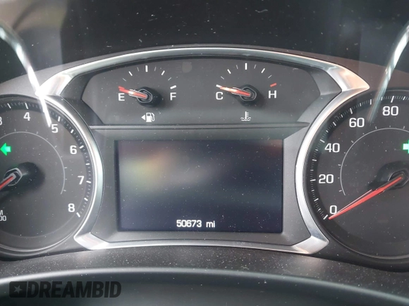 2020 Chevrolet Equinox LT with VIN 2GNAXLEX7L6276783, listed as a IAAI auction lot 41761946 with 50,673 mi miles. Bid and sale history available at carsss.com. Image 7.