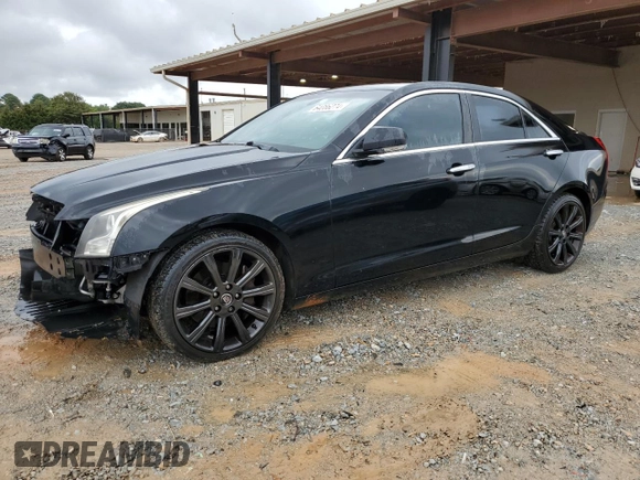 2013 Cadillac ATS Luxury with VIN 1G6AH5R30D0133440, listed as a Copart auction lot 64086274 with 179,431 mi miles and Salvage Title. Bid and sale history available at carsss.com. Image 1.