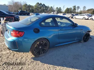 2017 BMW M2 with VIN WBS1H9C31HV888479, listed as a Copart auction lot 85964834 with 0 mi miles and Salvage Title. Bid and sale history available at carsss.com. Image 3.