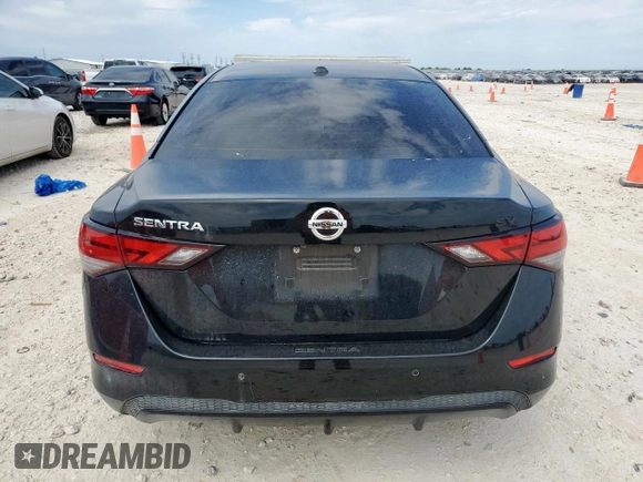 2021 Nissan Sentra SV with VIN 3N1AB8CV8MY249391, listed as a Copart auction lot 57979905 with 67,965 mi miles and Salvage title. Bid and sale history available at DreamBid. Image 6.