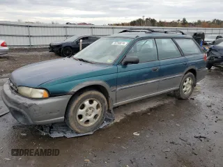 1996 Subaru Legacy Outback with VIN 4S3BG6858T7974280, listed as a Copart auction lot 78790874 with 290,480 mi miles and Salvage title. Bid and sale history available at DreamBid. Image 1.