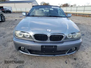 2004 BMW 3 Series 325Ci with VIN WBABW33434PL33682, listed as a Copart auction lot 81960894 with 135,460 mi miles and Salvage Title. Bid and sale history available at carsss.com. Image 5.