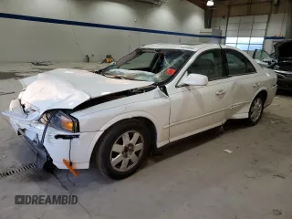 2002 Lincoln LS w/Base Pkg with VIN 1LNHM86S92Y669463, listed as a Copart auction lot 89050695 with 0 mi miles and Clean Title. Bid and sale history available at carsss.com. Image 1.